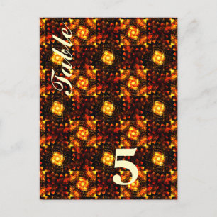 Gold Modern Boho Elegant Abstract Art Pattern #506 Postcard