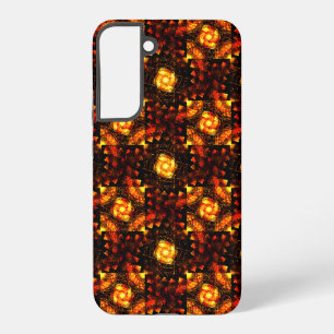 Gold Modern Boho Elegant Abstract Art Pattern #506 Samsung Galaxy Case