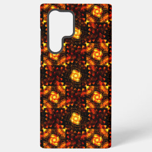 Gold Modern Boho Elegant Abstract Art Pattern #506 Samsung Galaxy Case