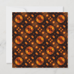 Gold Modern Boho Elegant Abstract Art Pattern #507