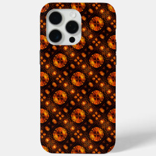 Gold Modern Boho Elegant Abstract Art Pattern #507 iPhone 15 Pro Max Case
