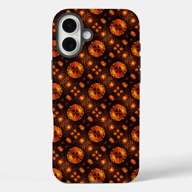 Gold Modern Boho Elegant Abstract Art Pattern #507 Case-Mate iPhone Case (Back)