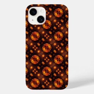 Gold Modern Boho Elegant Abstract Art Pattern #507 Case-Mate iPhone 14 Case