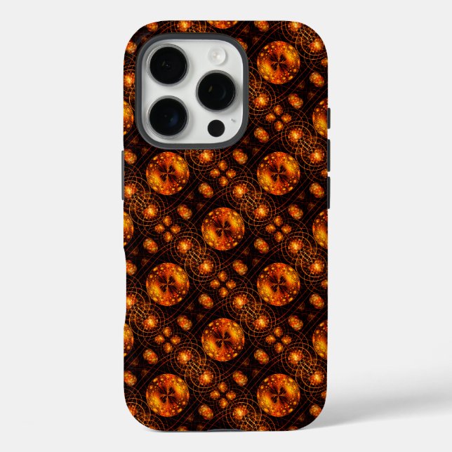 Gold Modern Boho Elegant Abstract Art Pattern #507 Case-Mate iPhone Case (Back)