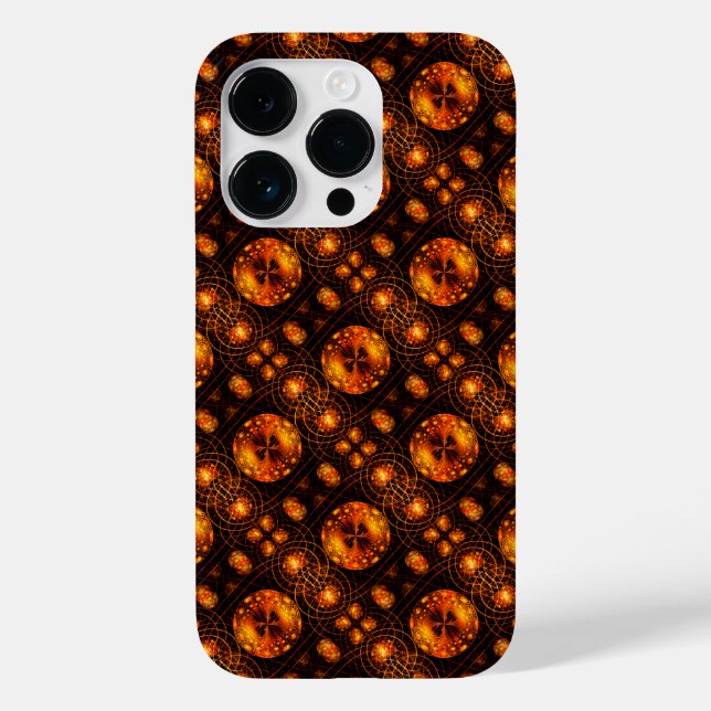 Gold Modern Boho Elegant Abstract Art Pattern #507 Case-Mate iPhone Case (Back)