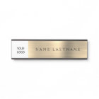 Gold Modern Custom Logo Executive Professional