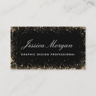 Gold Modern Professional Business Cards