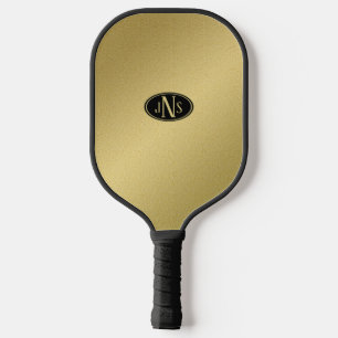 Gold Monogram Pickleball Paddle