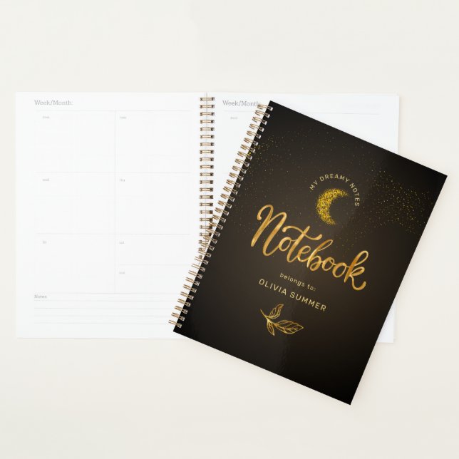 Gold Moon   Planner (Display)