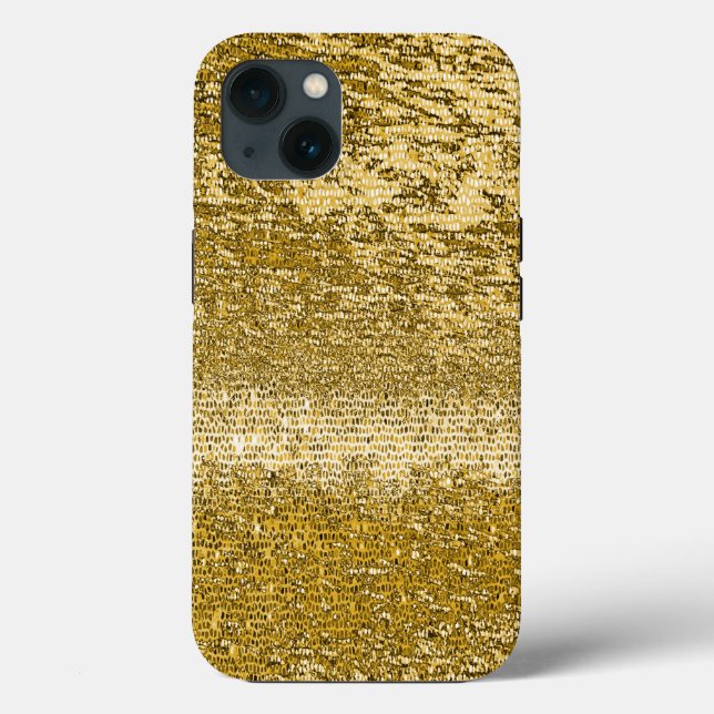 Gold mosaic pattern Case-Mate iPhone case (Back)