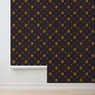 Gold Nautical Wallpaper