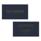 Gold Navy Blue | Minimalist Modern Professional
