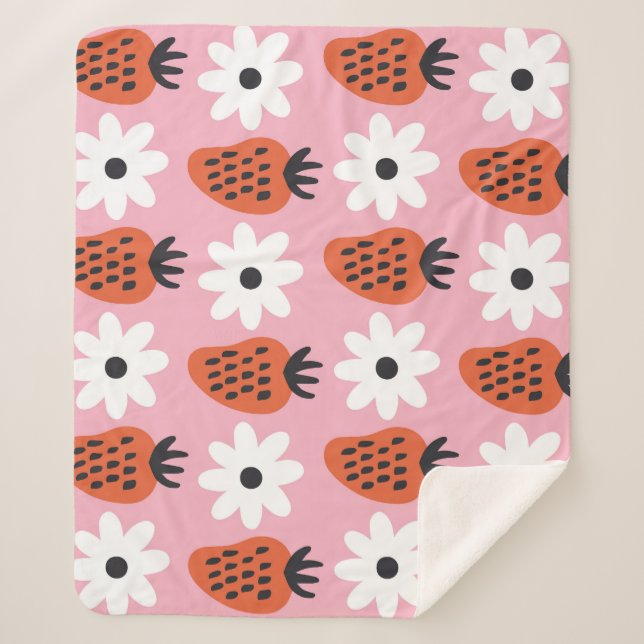 Gold neon, abstract colourful lights. sherpa blanket (Front)