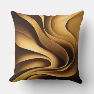 Gold Ombre Effect Cushion