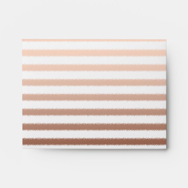 Gold Ombre Stripes Envelopes (Front)