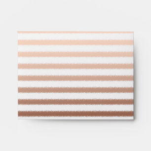 Gold Ombre Stripes Envelopes