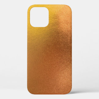 Gold or foil colour texture background abstract, a iPhone 12 case