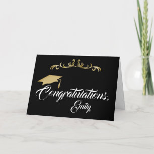Gold Ornament Congratulations Graduate Graduation Card