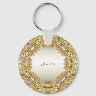 Gold Ornate Keychain