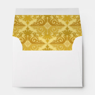 Gold Ornate Pattern Envelope
