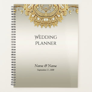 Gold Ornate Planner
