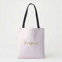 Gold & Pastel Colour Calligraphy Elegant Plain Nam