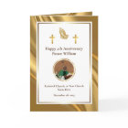 Gold Pastor Appreciation Church Anniversary