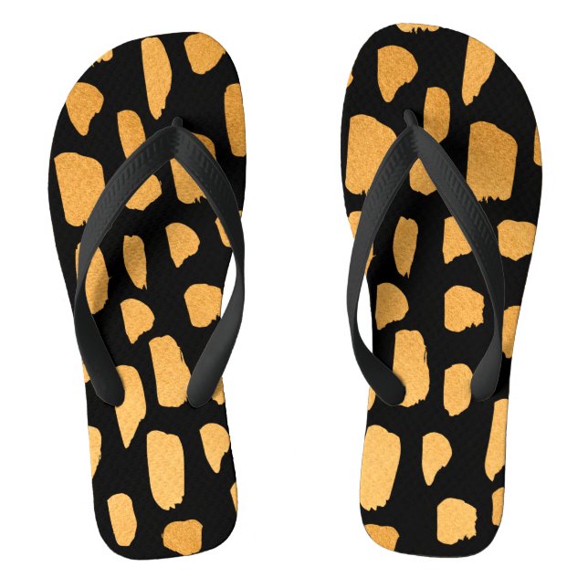 Gold Pattern         Jandals (Footbed)
