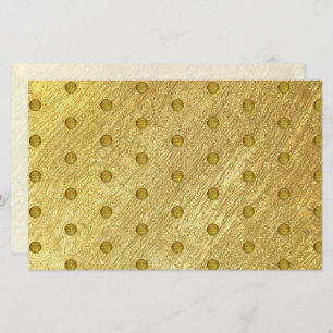 Gold Pattern Soap Product Wrap Recycled Paper