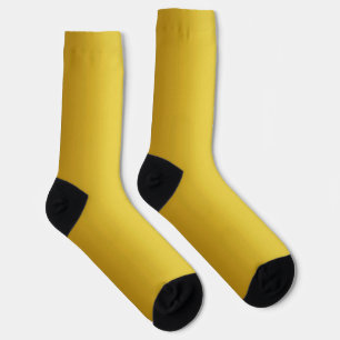 Gold Pattern Socks