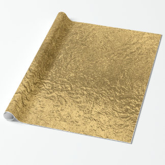 Gold Pattern Wrapping Paper