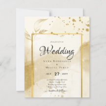 Gold Pearl WEDDING Alcohol INK Abstract LeahG