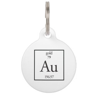 Gold Pet Tag