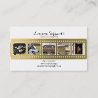 Gold Photography Camera Film Strip