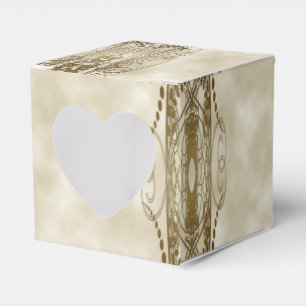Gold Pillars Favour Box