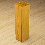 Gold Pine Wooden Wine Gift Box<br><div class="desc">Celebration,  special occasion,  anniversary,  party,  wedding,  birthday,  engagement,  - Gift boxes made for that special time. Add that pizzaz to your gift.</div>