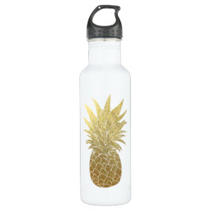 Gold Pineapple Waterbottle 710 Ml Water Bottle