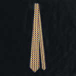 Gold Pink Chocolate Ivory Plaid Tie<br><div class="desc">Happy Father's Day!</div>