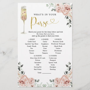 Gold Pink Dusty Rose Soiree What In Your Purse