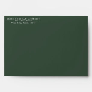 Gold Pink Sage Green Watercolor2 Envelope
