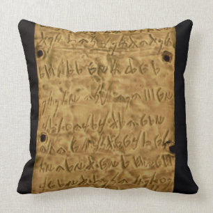 Gold plate with Phoenician inscription, from Santa Cushion