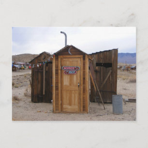Gold Point Outhouse Postcard