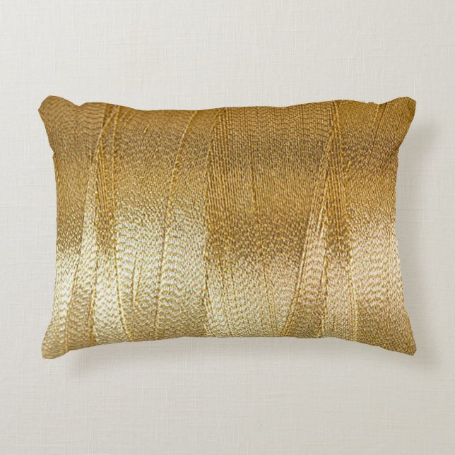 Gold Print Decorative Cushion (Front)