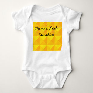 Gold Pyramids  Baby Bodysuit
