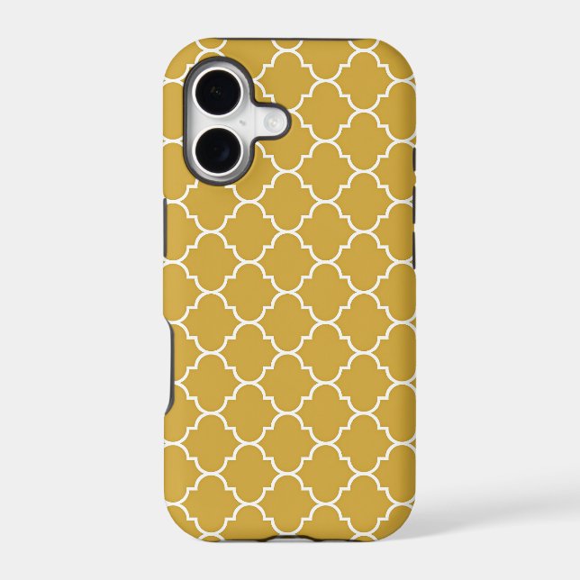 Gold Quatrefoil Pattern (Back)