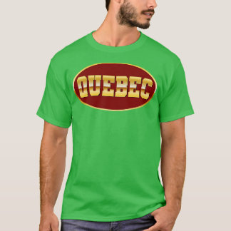 Gold Quebec T-Shirt