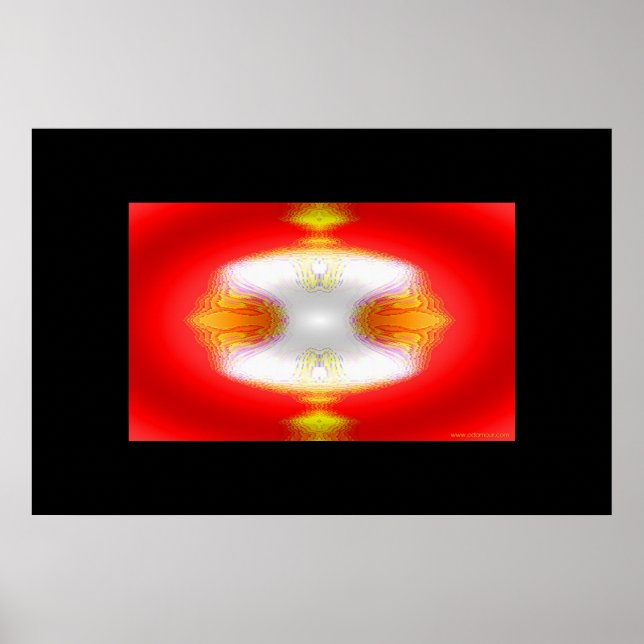 Gold refinement on Red Poster (Front)