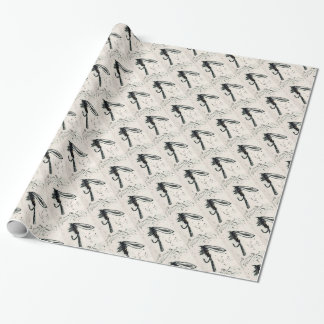 "Gold Ribbed Hare's Ear" Trout Fly Wrapping Paper