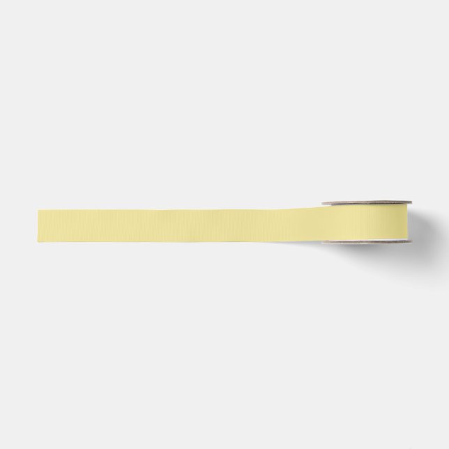 Gold Ribbon Grosgrain Ribbon (Front)