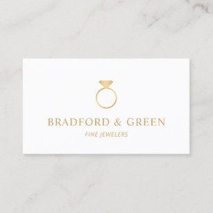 Gold Ring Fine Jewelers Business Card
